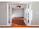 Bright office features hardwood floors and French doors at 3100 Sonja Way, Mount Pleasant, SC 29466
