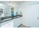 Double vanity bathroom with granite countertop at 3157 Timberline Dr, Johns Island, SC 29455