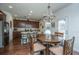 Kitchen with island, granite countertops and stainless steel appliances at 3157 Timberline Dr, Johns Island, SC 29455