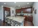 Modern kitchen with stainless steel appliances and granite countertops at 3157 Timberline Dr, Johns Island, SC 29455