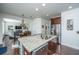Granite kitchen island, stainless steel appliances and hardwood floors at 3157 Timberline Dr, Johns Island, SC 29455