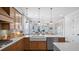 Modern kitchen features white quartz countertops and stainless steel appliances at 374 Trailmore Ln, Summerville, SC 29486