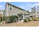 House with screened porch and landscaped backyard at 3765 Sawmill Ct, Mount Pleasant, SC 29429
