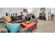 Bonus room with sectional sofa, armchair, and decorative accents at 3765 Sawmill Ct, Mount Pleasant, SC 29429