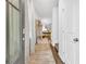 Bright and spacious entryway with hardwood floors and a view of the living room at 3765 Sawmill Ct, Mount Pleasant, SC 29429