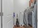 Functional laundry room with washer, dryer, and storage at 534 Mclernon Trace, Johns Island, SC 29455