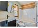 Updated bathroom with new vanity and fixtures at 109 Red Leaf Blvd, Moncks Corner, SC 29461