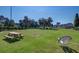 Relaxing community park with picnic table and wicker chair, offering a tranquil green space at 109 Red Leaf Blvd, Moncks Corner, SC 29461
