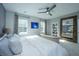Main bedroom with large mirror and ample closet space at 113 Claret Cup Way, Charleston, SC 29414