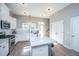 Modern kitchen with stainless steel appliances and white cabinets at 113 Claret Cup Way, Charleston, SC 29414