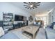 Open concept living room with a view into the dining area at 113 Claret Cup Way, Charleston, SC 29414