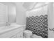 Small bathroom with toilet, sink, and shower/tub combo at 117 Wonder Sol Way, Summerville, SC 29485