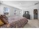 Main bedroom with large windows and walk-in closet at 117 Wonder Sol Way, Summerville, SC 29485