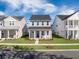 Charming two-story home with gray exterior and front porch at 117 Wonder Sol Way, Summerville, SC 29485