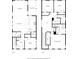 Two-story home floorplan, showing kitchen, living area, and bedrooms at 117 Wonder Sol Way, Summerville, SC 29485