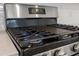 Stainless steel gas cooktop with griddle at 117 Wonder Sol Way, Summerville, SC 29485