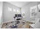 Spacious home office with hardwood floors and ample natural light at 117 Wonder Sol Way, Summerville, SC 29485