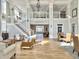 Spacious community clubhouse with high ceilings and comfortable seating at 130 River Landing Dr # 7210, Daniel Island, SC 29492