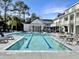 Inviting community pool with plenty of lounge chairs at 130 River Landing Dr # 7210, Daniel Island, SC 29492