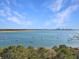 Scenic water view with boats and a shipping channel at 130 River Landing Dr # 7210, Daniel Island, SC 29492