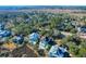 Aerial view of a luxury home community with waterfront access at 1563 Headquarters Plantation Dr, Johns Island, SC 29455