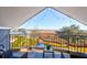 Private balcony with scenic water views and string lights at 1563 Headquarters Plantation Dr, Johns Island, SC 29455