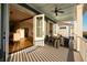 Relaxing balcony with outdoor seating and water views at 1646 Red Tide Rd, Mount Pleasant, SC 29466
