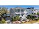 Two-story home with gray siding and large porch at 1646 Red Tide Rd, Mount Pleasant, SC 29466