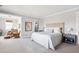 Spacious main bedroom with sitting area and plush carpeting at 1646 Red Tide Rd, Mount Pleasant, SC 29466