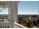 Stunning marsh views from a home balcony at 1646 Red Tide Rd, Mount Pleasant, SC 29466