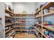 Large pantry with ample shelving for storage at 1646 Red Tide Rd, Mount Pleasant, SC 29466