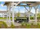 Covered picnic pavilion with tables overlooking the community at 1646 Red Tide Rd, Mount Pleasant, SC 29466