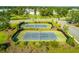 Well-maintained tennis and pickleball courts at 1646 Red Tide Rd, Mount Pleasant, SC 29466