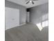 Spacious bedroom with gray walls and carpet flooring at 217 Forsythia Ave, Summerville, SC 29483