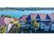 Aerial view of waterfront condo building at 25 Mariners Cay Dr, Folly Beach, SC 29439