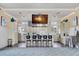 Modern community kitchen with stainless steel appliances at 3002 Cross Vine Ln, Summerville, SC 29483