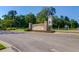 The Ponds community entrance with brick details at 3002 Cross Vine Ln, Summerville, SC 29483