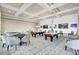 Game room with pool tables, seating and a sophisticated design at 3002 Cross Vine Ln, Summerville, SC 29483