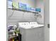 Convenient laundry room with washer and dryer at 3002 Cross Vine Ln, Summerville, SC 29483