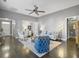 Bright and airy living room with hardwood floors and comfortable seating at 3002 Cross Vine Ln, Summerville, SC 29483