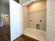Laundry closet with shelving and flooring at 3012 Harvey Ave, North Charleston, SC 29405