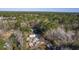 Aerial view of property, showing a house and several boats at 3041 Nye View Cir, Mount Pleasant, SC 29466