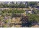 Aerial view of property with a house and surrounding trees at 3041 Nye View Cir, Mount Pleasant, SC 29466