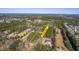 Aerial view of a wooded lot ready for building at 3041 Nye View Cir, Mount Pleasant, SC 29466
