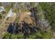 Aerial view of land with a cleared area and nearby trees at 3041 Nye View Cir, Mount Pleasant, SC 29466