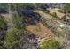 Aerial view showing property and nearby homes, surrounded by trees at 3041 Nye View Cir, Mount Pleasant, SC 29466