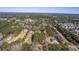 Aerial view of homes and wooded lots at 3041 Nye View Cir, Mount Pleasant, SC 29466