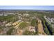Aerial view of homes and wooded lots at 3041 Nye View Cir, Mount Pleasant, SC 29466