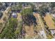 Aerial view of property with wooded area and nearby homes at 3041 Nye View Cir, Mount Pleasant, SC 29466