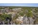 Aerial view of property with boats and wooded area at 3041 Nye View Cir, Mount Pleasant, SC 29466